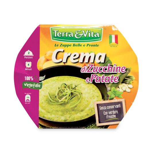 Crema di zucchine e patate 620g Terra&vita