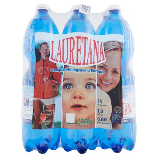 Acqua Lauretana naturale 1,5lx6