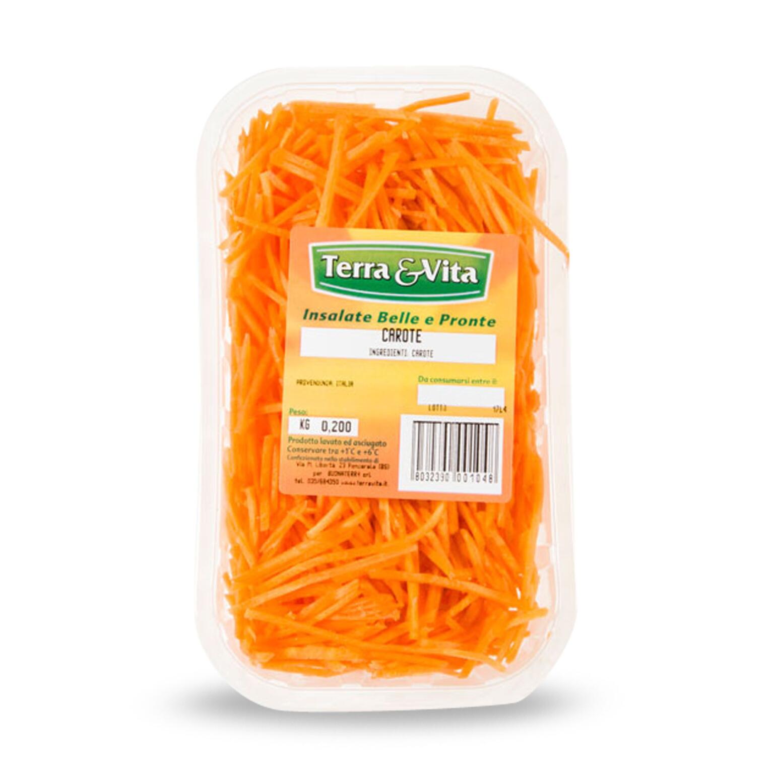 Carote Julienne 200g Terra&Vita