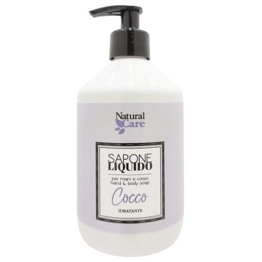 sapone liquido al cocco da 500ml Natural Care