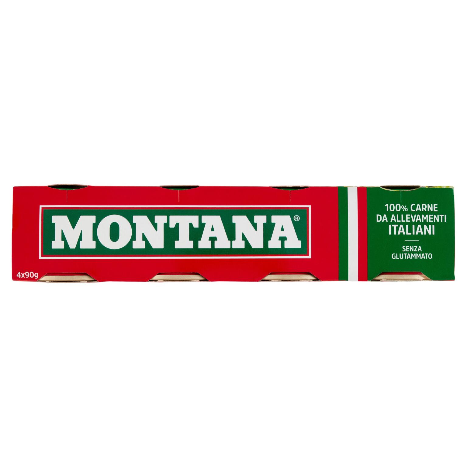 Carne classica 90g x4 Montana