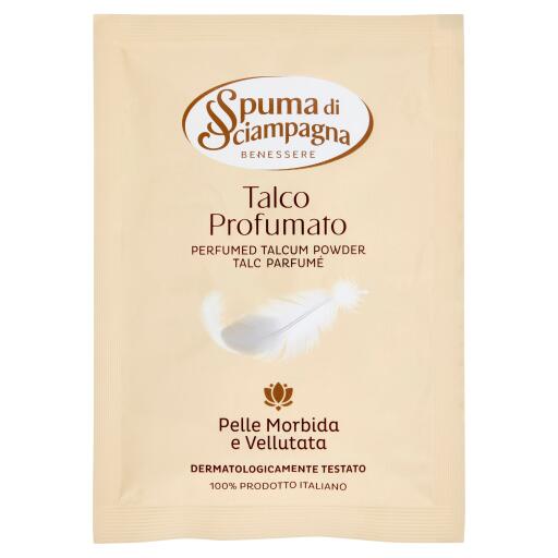 TALCO PROFUMATO                                   SPUMA DI SCIAMPAGNA