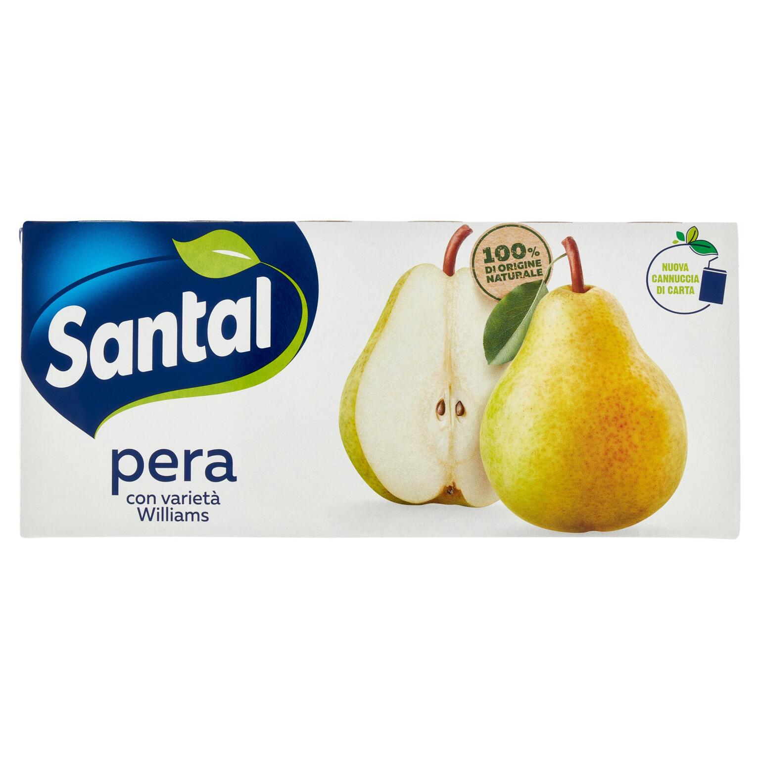 Succo e polpa pera 3x200ml Santal