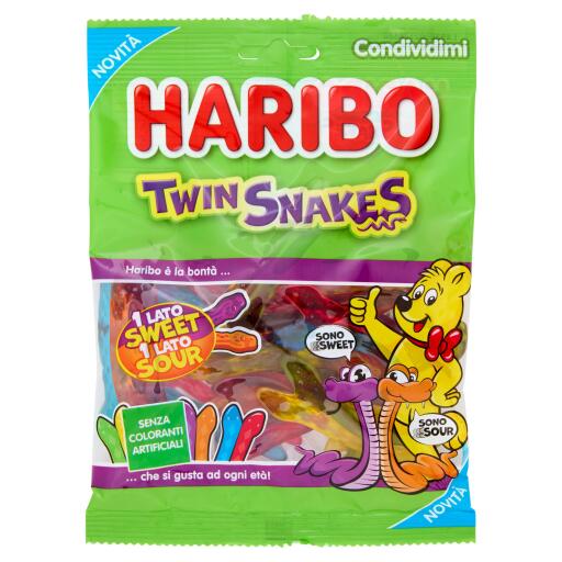 Caramelle Twin Snakes 160g Haribo