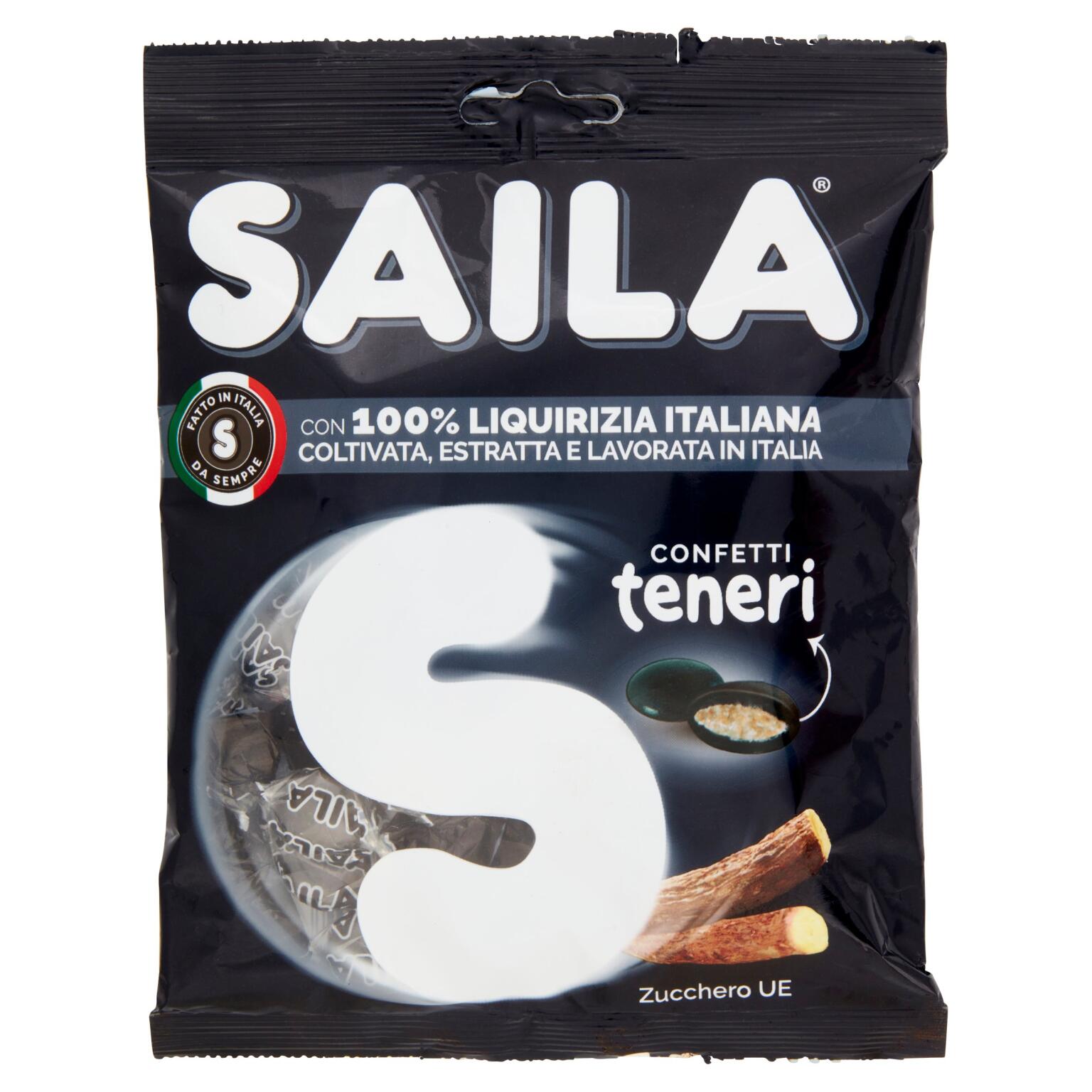 Confetti teneri alla liquirizia 100g Saila