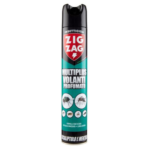 Insetticida per mosche e zanzare profumato eucalipto e mentolo 500ml Zig Zag