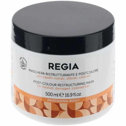 Maschera ristrutturante e protezione colore da 500ml Regia