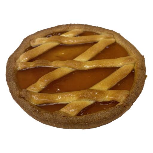 Crostata con confettura di albicocca