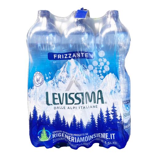 Acqua Levissima frizzante 1,5Lx6