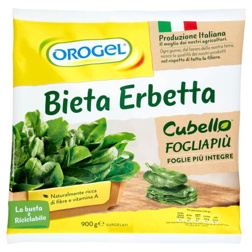 Bieta Erbetta Cubello Foglia Più 900g Orogel