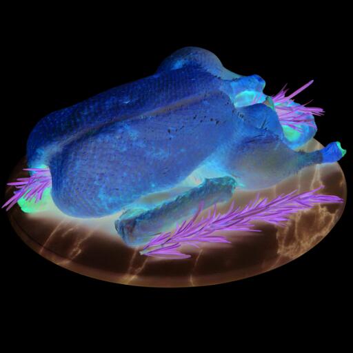 Anatra eviscerata congelata