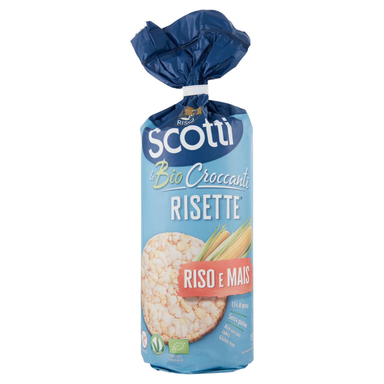 Risette - Gallette di mais 150g Scotti