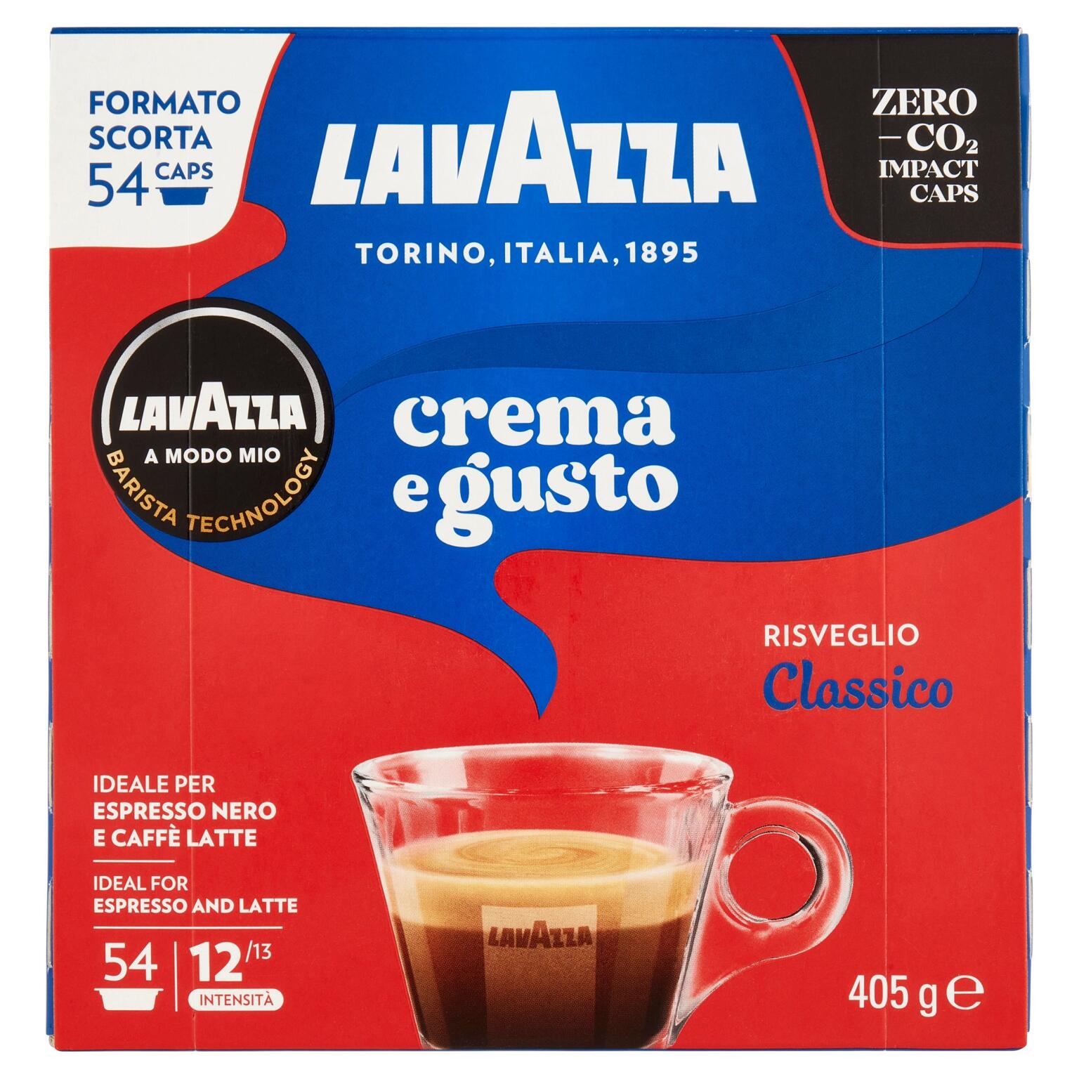 Capsule a modo mio crema&gusto 54pezzi 405g       Lavazza