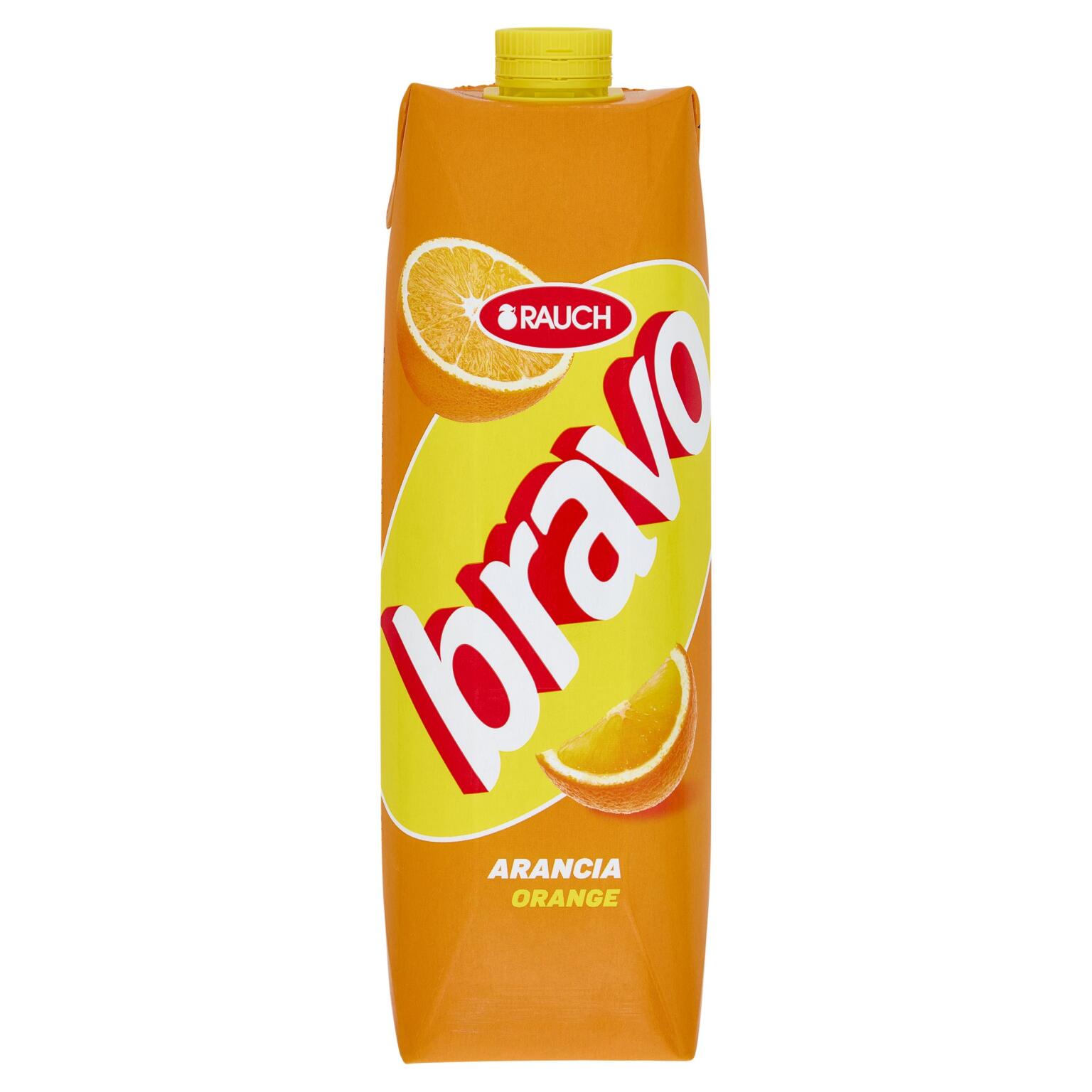 Succo di Arancia in Brick Bravo 1lt Rauch