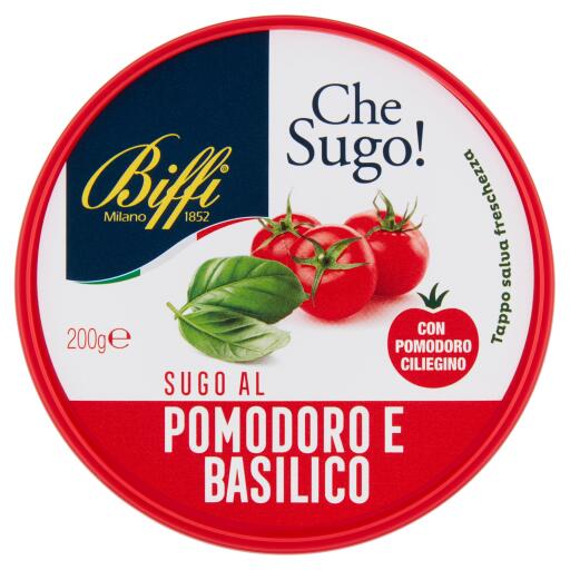 Sugo fresco pomodoro e basilico 200g Biffi