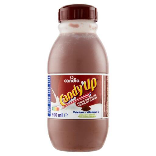 Candy'Up Choco 500cl Candia, latte al gusto di cioccolato
