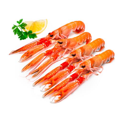 Scampi 12/15 Scozzesi Premium congelati a bordo confezione 3kg