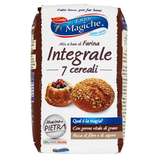 Mix a base di Farina Integrale 7 Cereali Le Farine Magiche