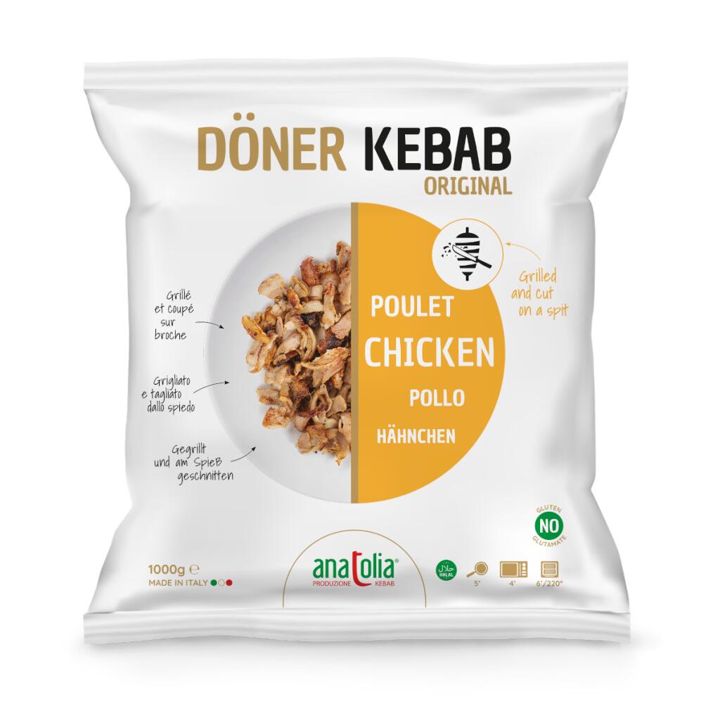 Kebab di pollo 1kg Doner Anatolia