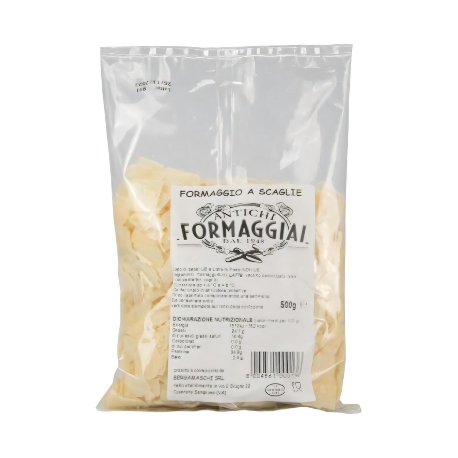 Formaggio a scaglie 500g Antichi Formaggiai