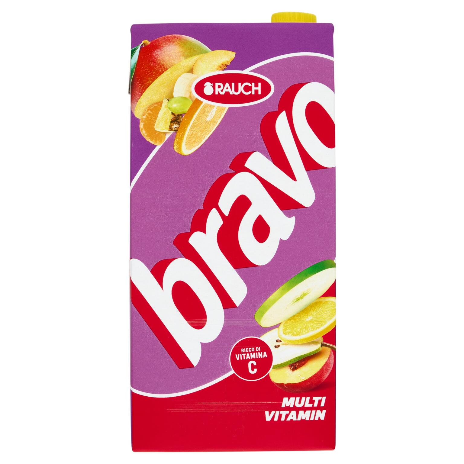 Succo Bravo multivitaminico 2 litri Rauch