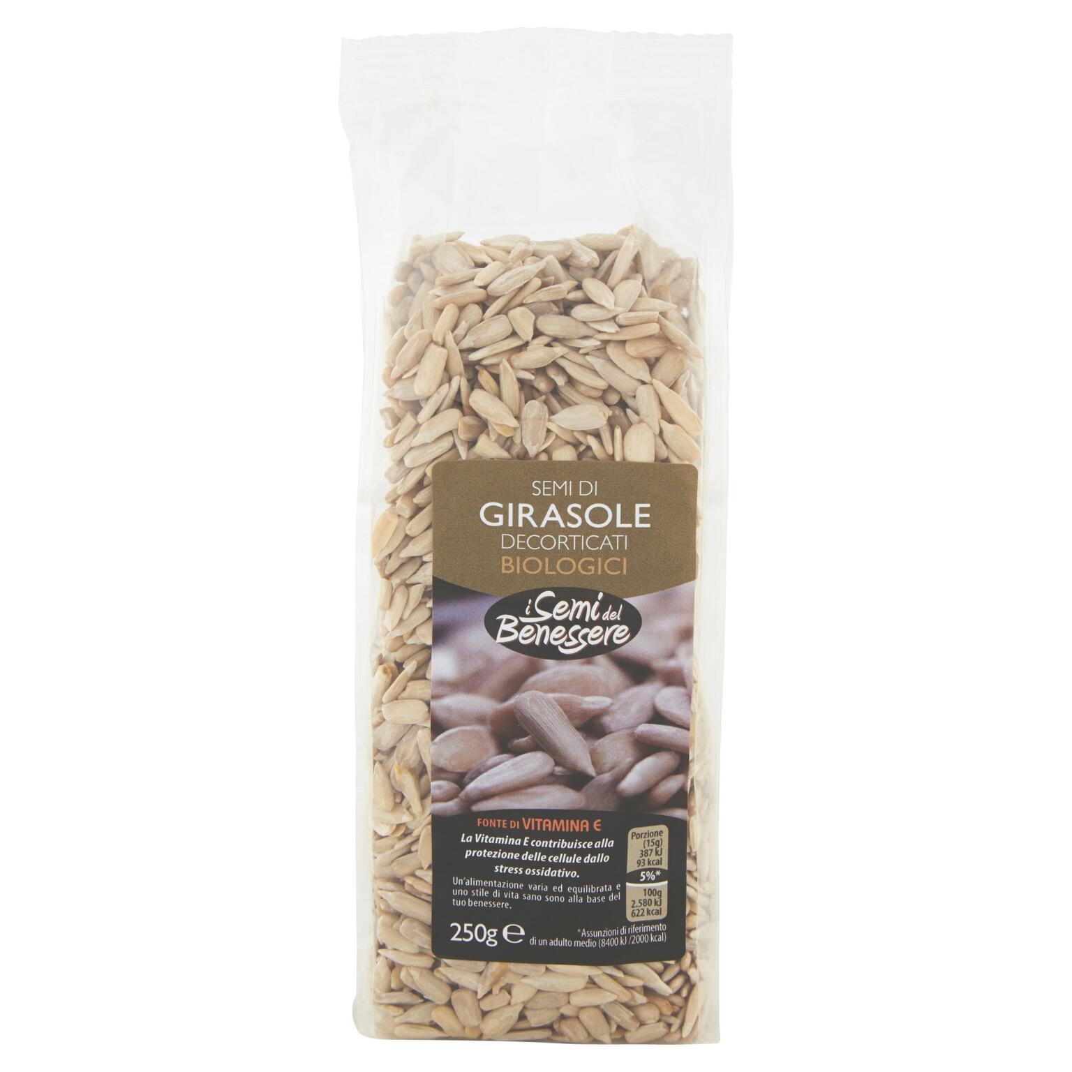 Semi di girasole decort. bio 250g