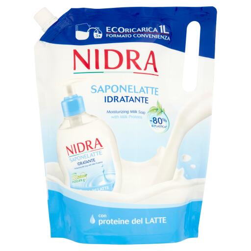Ecoricarica Busta latte 1l Nidra