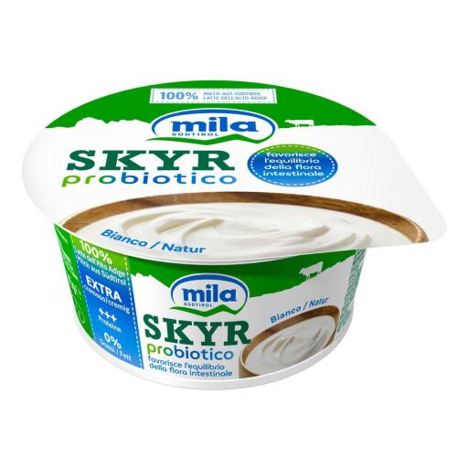 Skyr probiotico bianco 145g Mila