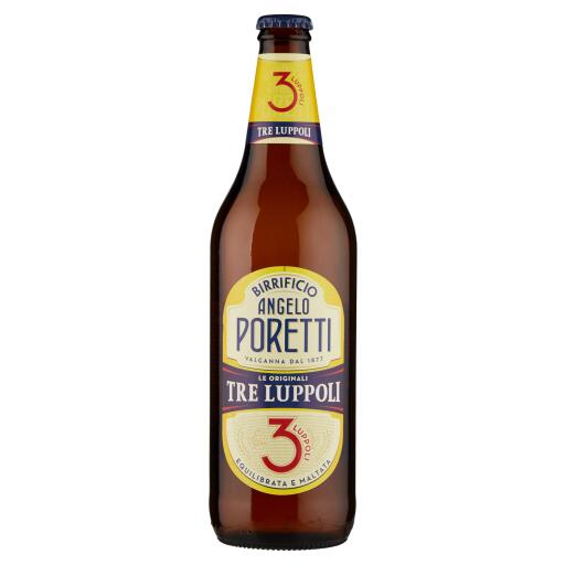 Birra tre luppoli 66cl Angelo Poretti