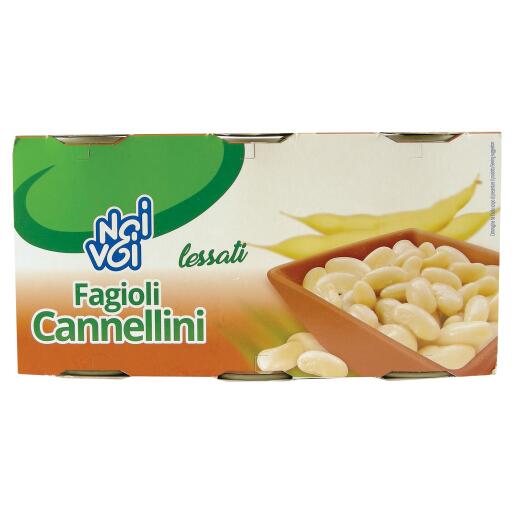 Fagioli cannellini 3x400g Noi&Voi