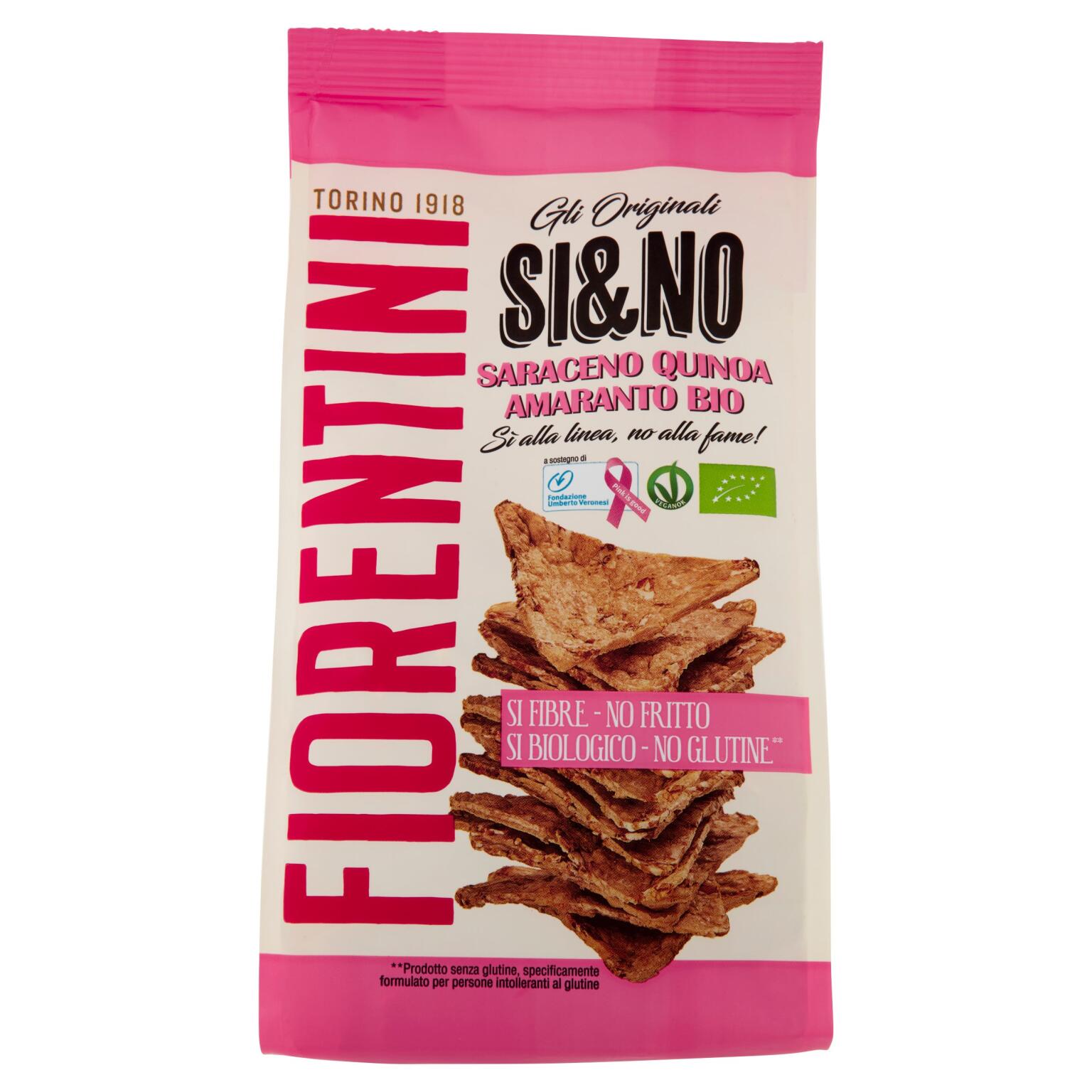 Mini gallette Si&No BIO grano saraceno 80g Fiorentini senza glutine