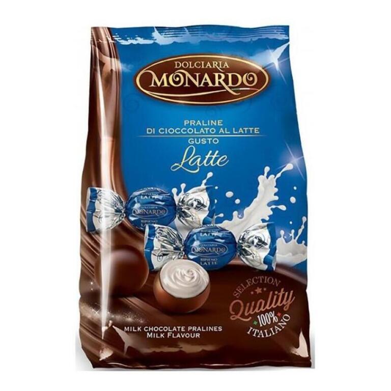 Praline latte 225g busta Monardo