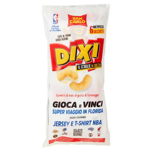 Patatine dixi cornetti multipack 6x20gr