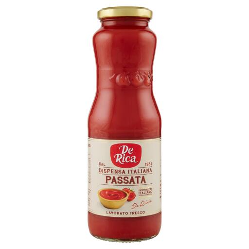 Passata pomodoro 100% italiano 700g De Rica