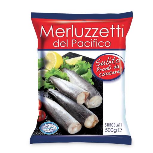 Merluzzetti del pacifico 80/120 500g Oggi Pesce