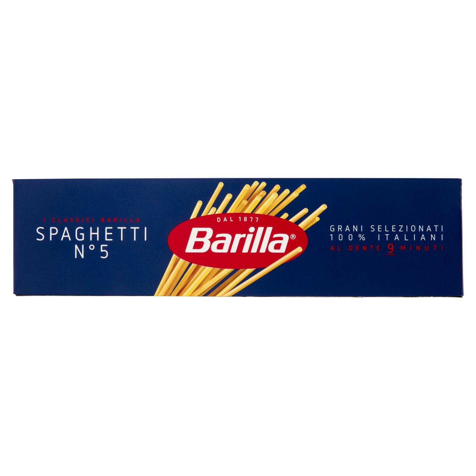 Spaghetti pasta di semola di grano duro n°5 500g Barilla