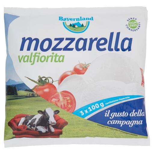 Mozzarella Valfiorita 3x100g Bayernland
