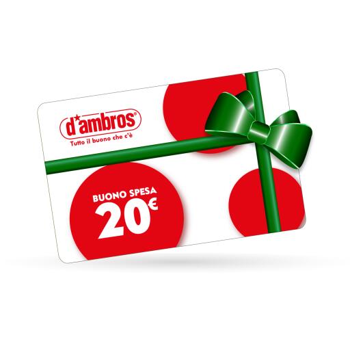 Gift Card 20€ scalabile