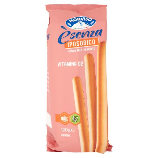 Grissini iposodici 120g Monviso