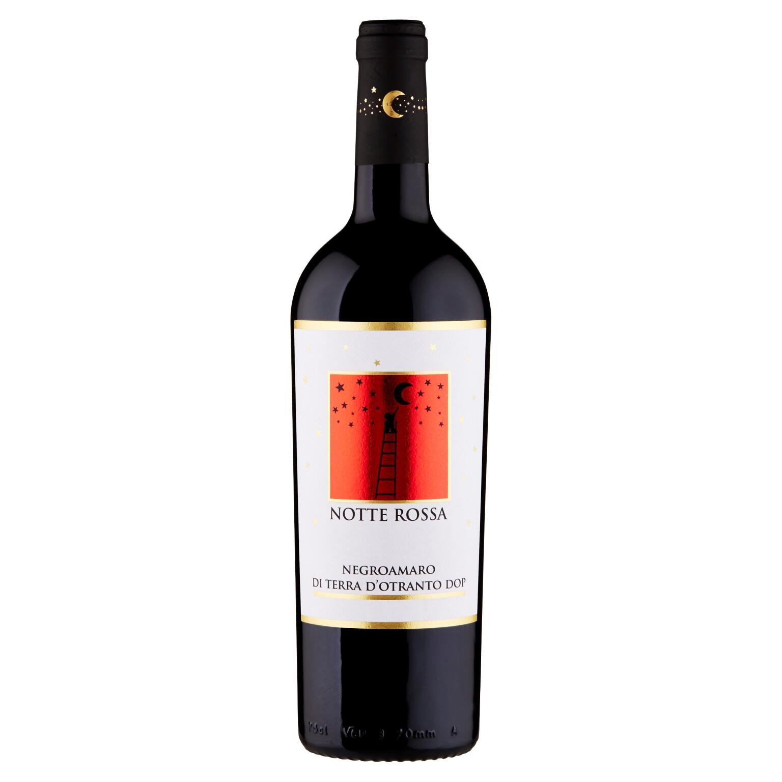 Negroamaro di Terra D'Otranto DOP 75cl Notte Rossa 14°