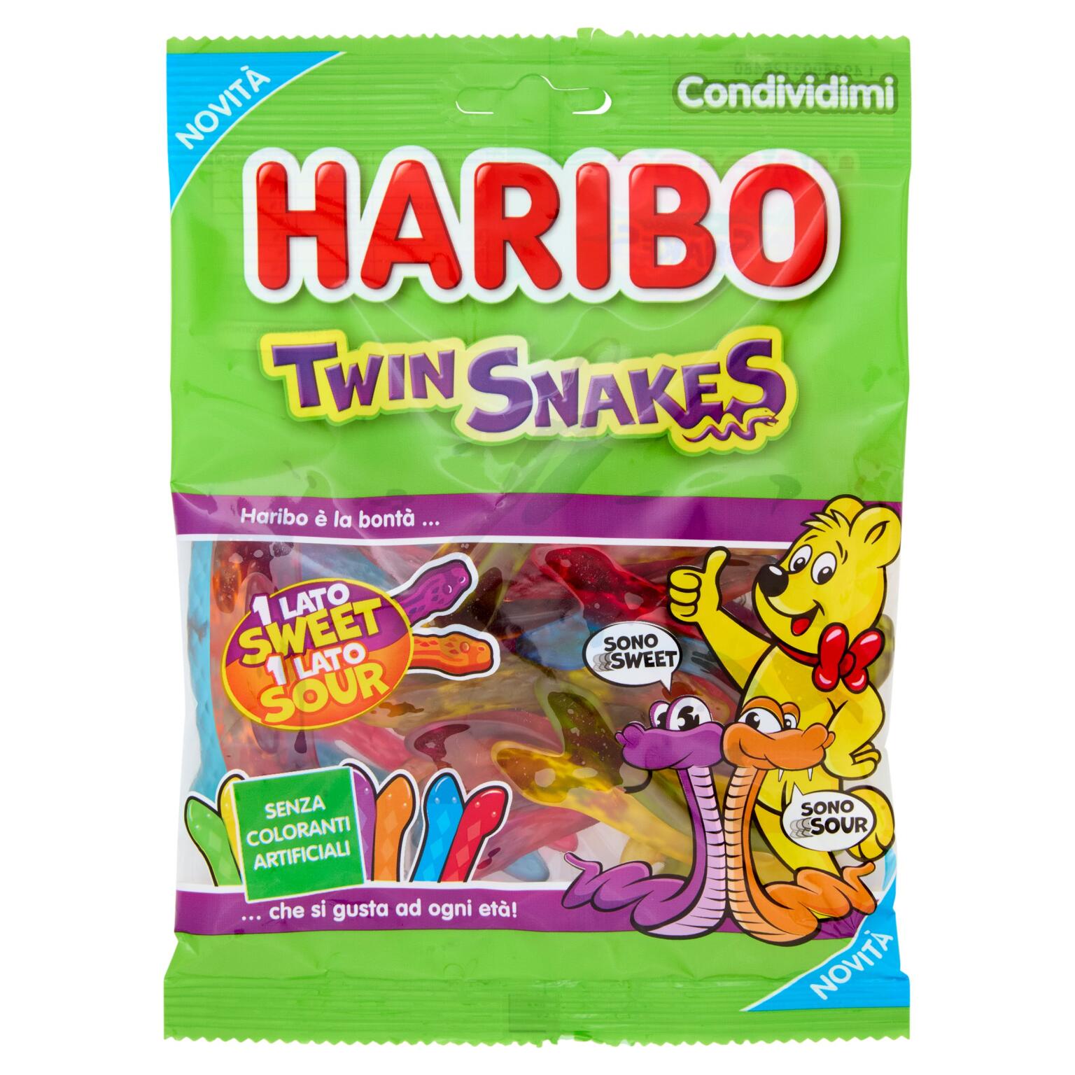 Caramelle Twin Snakes 160g Haribo
