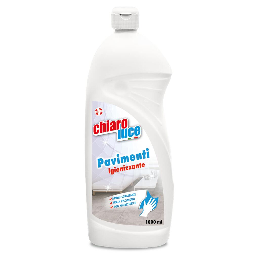Detersivo Pavimenti Igienizzante Profumato 1lt Chiaro Luce