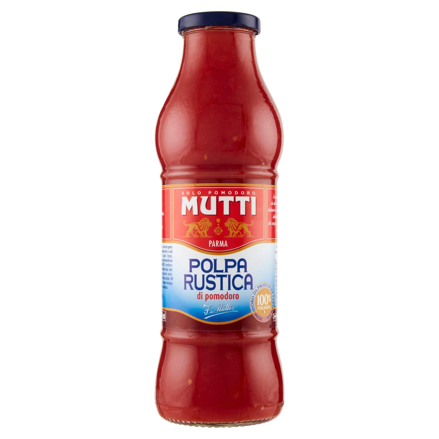 Polpa di pomodoro bottiglia 690g Mutti
