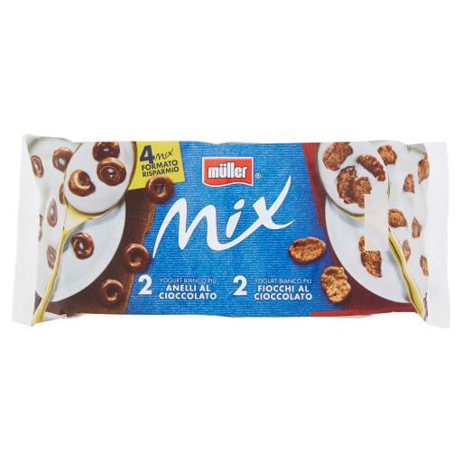 Yogurt mix 4x150g fiocchi & anelli