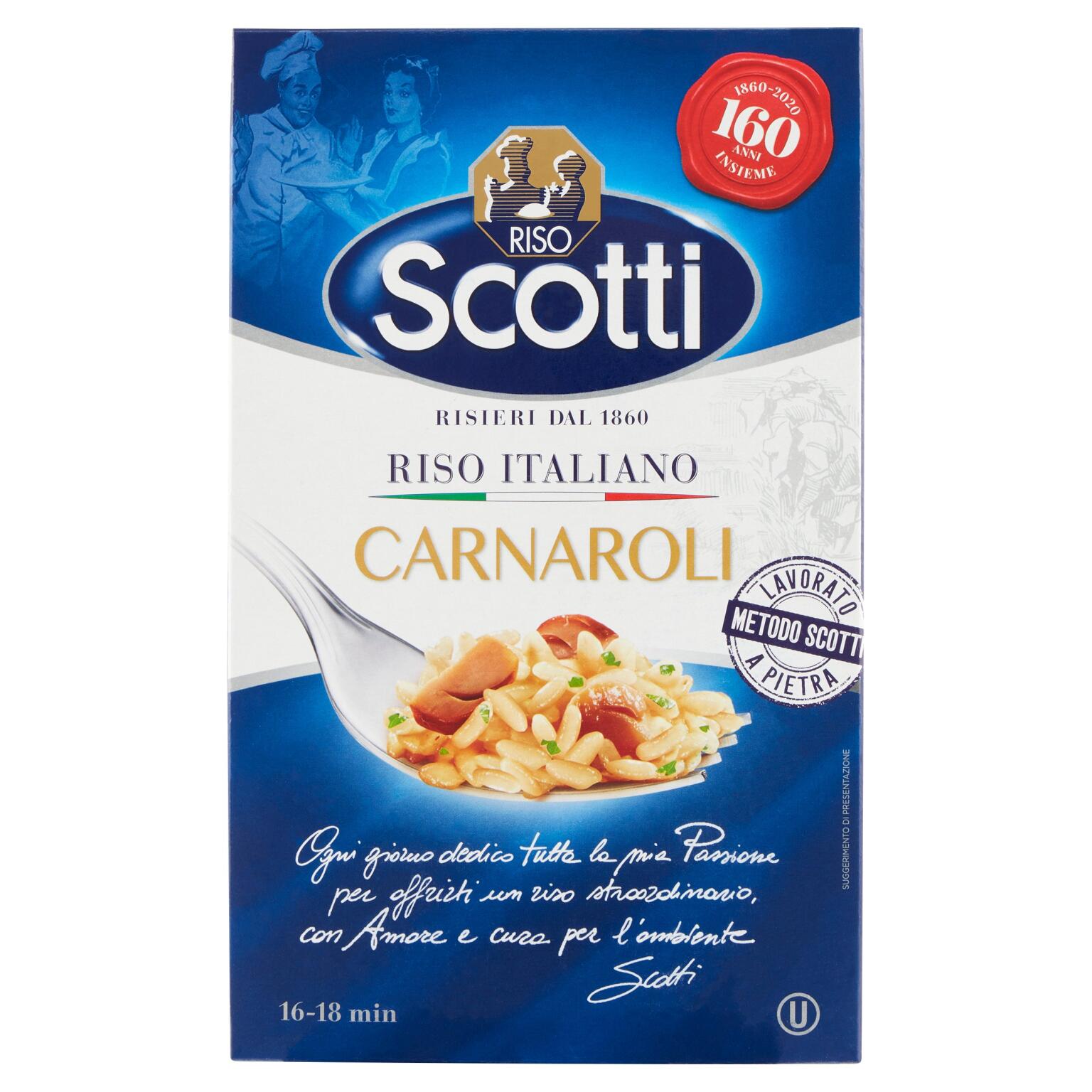 Riso superfino carnaroli 1Kg Scotti