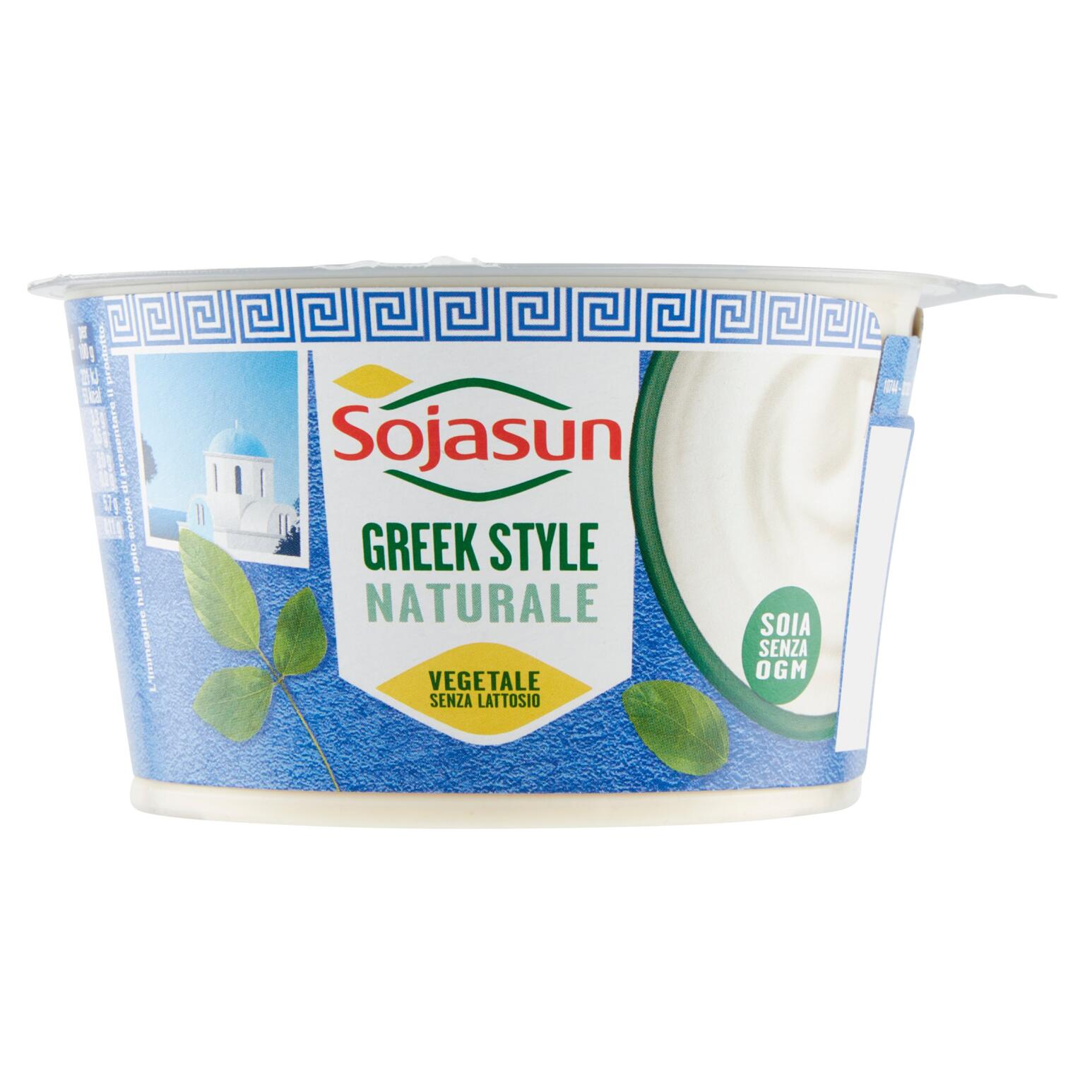 Sojasun Greek Style alla Greca bianco naturale 170g