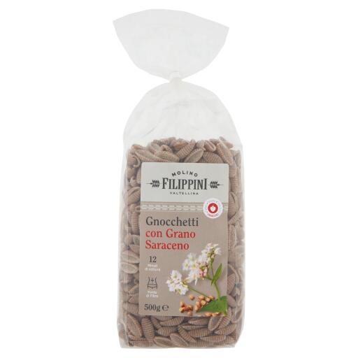 Gnocchetti con Farina di Grano Saraceno 500g Molino Filippini