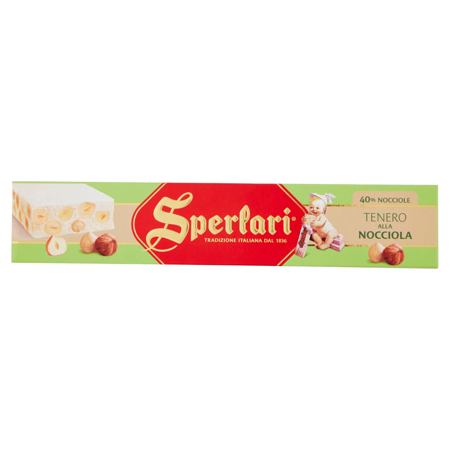 Torrone Tenero Nocciola astuccio 150g Sperlari