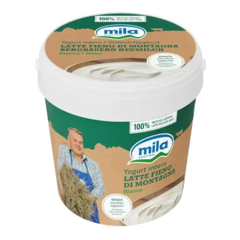 Yogurt Mila intero Latte Fieno Bianco 1kg