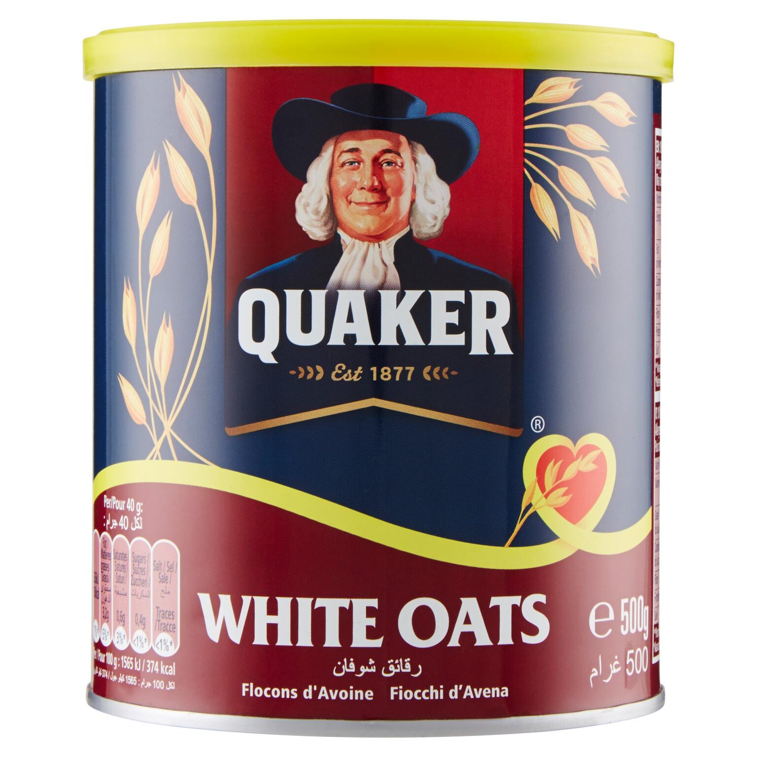 Quaker quick cooking White oast 500g